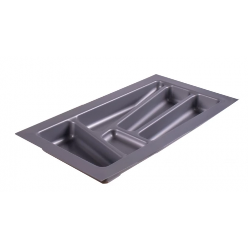 Лоток кухонный Sigma 300 мм для столовых приборов 430x230 мм Металлик (714207)