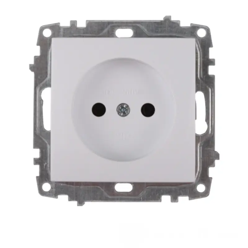 Механизм розетки ElectroHouse без заземления 16A IP22 Enzo Белый (EH-2123) Механизм розетки ElectroHouse без заземления 16A IP22 Enzo Белый (EH-2123)