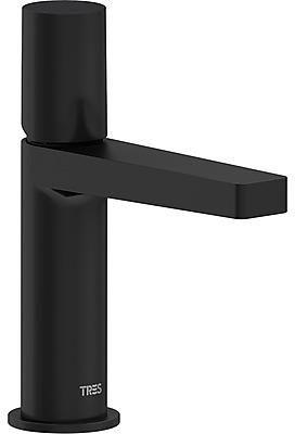 Смеситель для умывальника Tres Project Czarny Matowy 21110302NmD