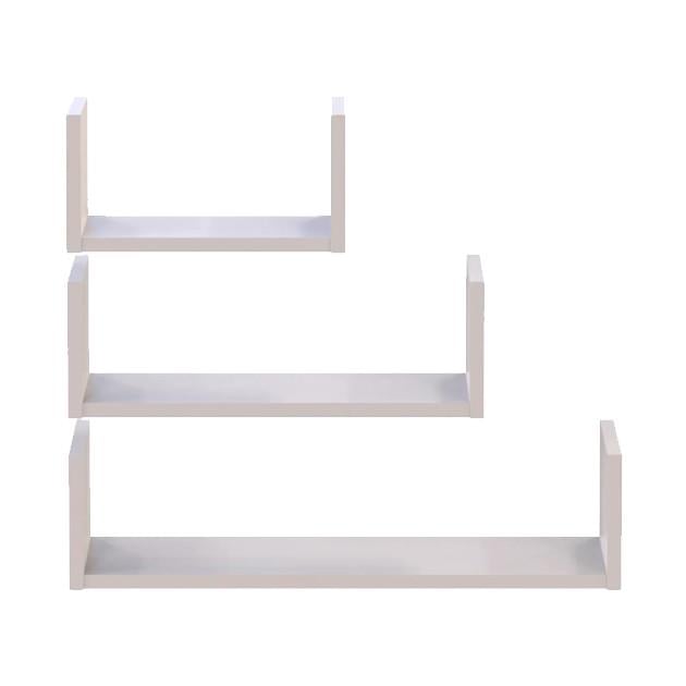 Комплект полок Doros Фил 30/45/60х15х15 см 3 шт. Кашемир (DRS-011647)