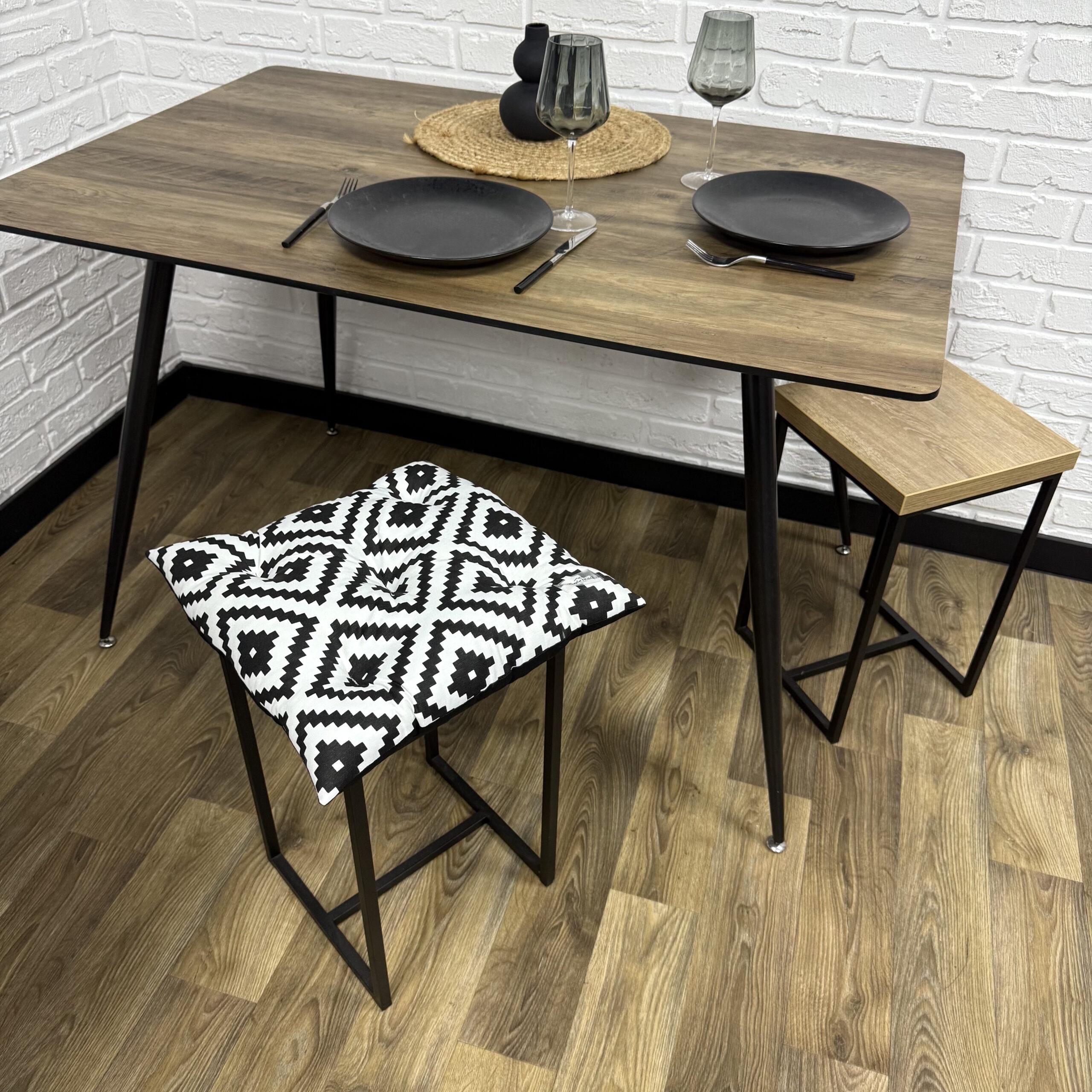 Сидушка Facets Comfort Home на стул/кресло/садовую мебель 40х40 см