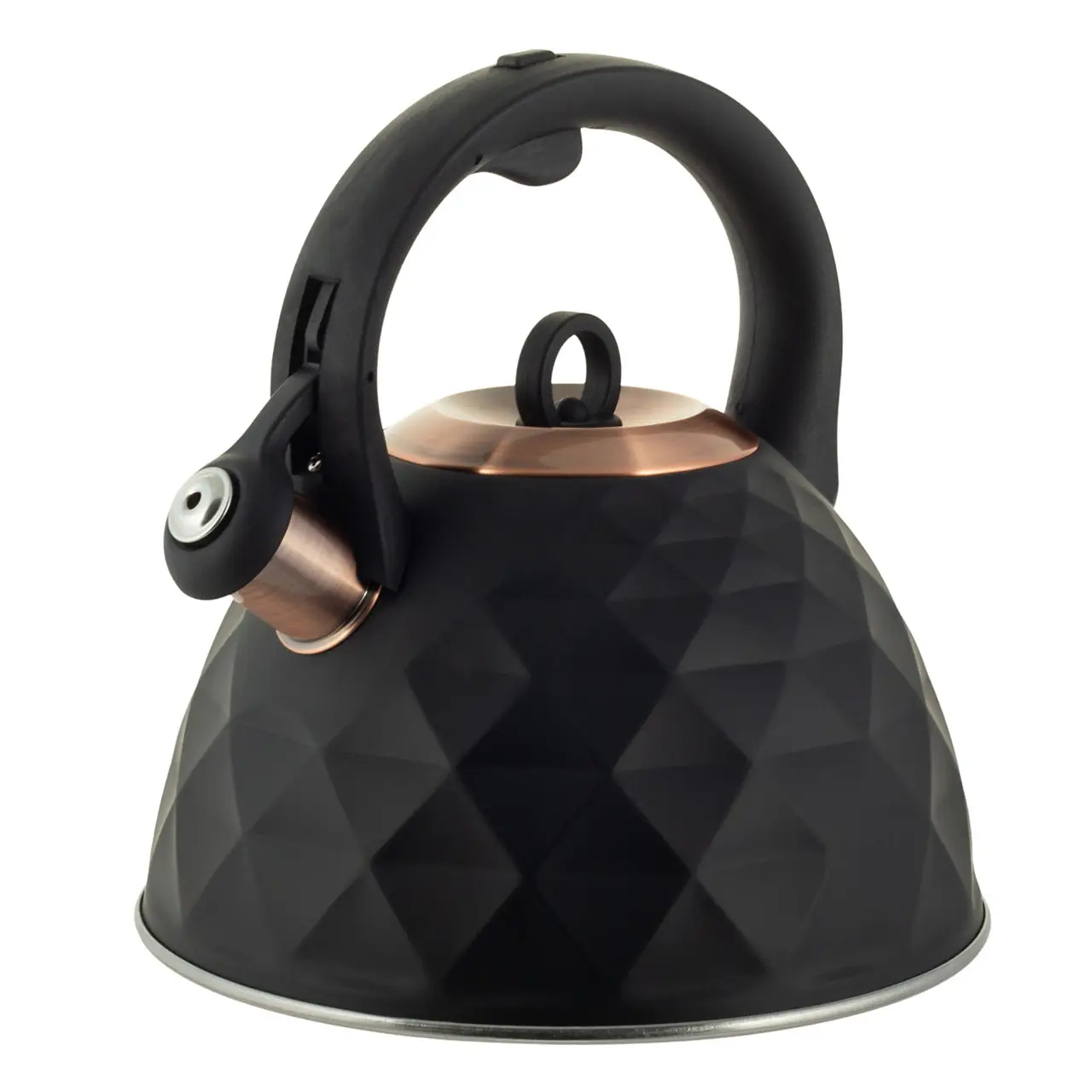 Чайник зі свистком Kamille з нержавіючої сталі 3 л (KM-0867)