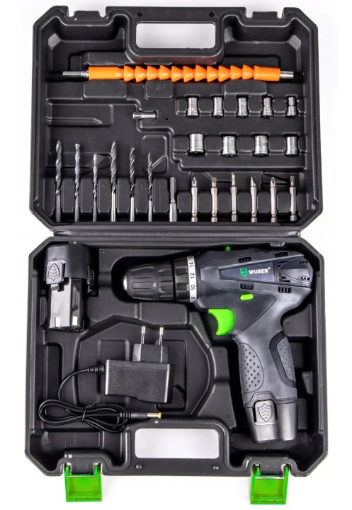 Шуруповерт аккумуляторный Wuber WR-CD-18S 18V (12704913144)