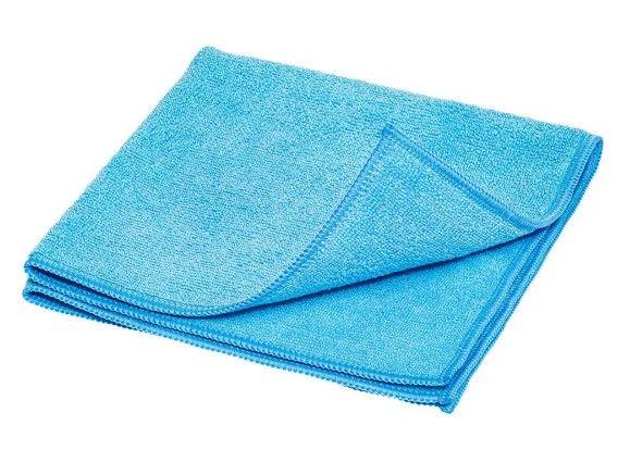Серветка мікрофібра CleanUP універсальна 35х35 см 5 шт. Блакитний (11126)