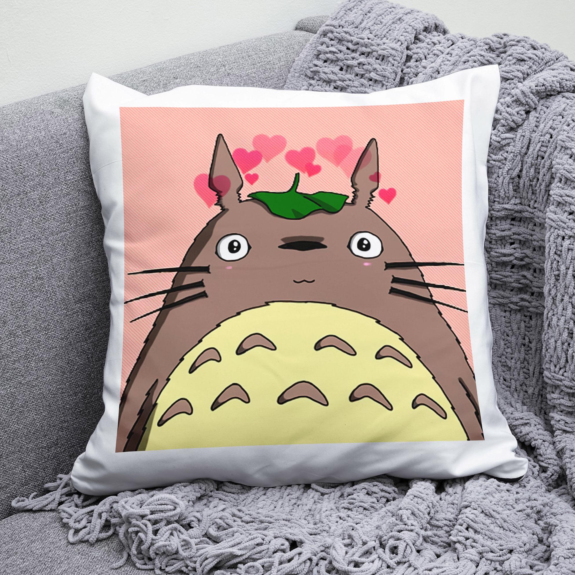 Плюшевая подушка квадрат с принтом аниме Тоторо Mein Nachbar Totoro "2