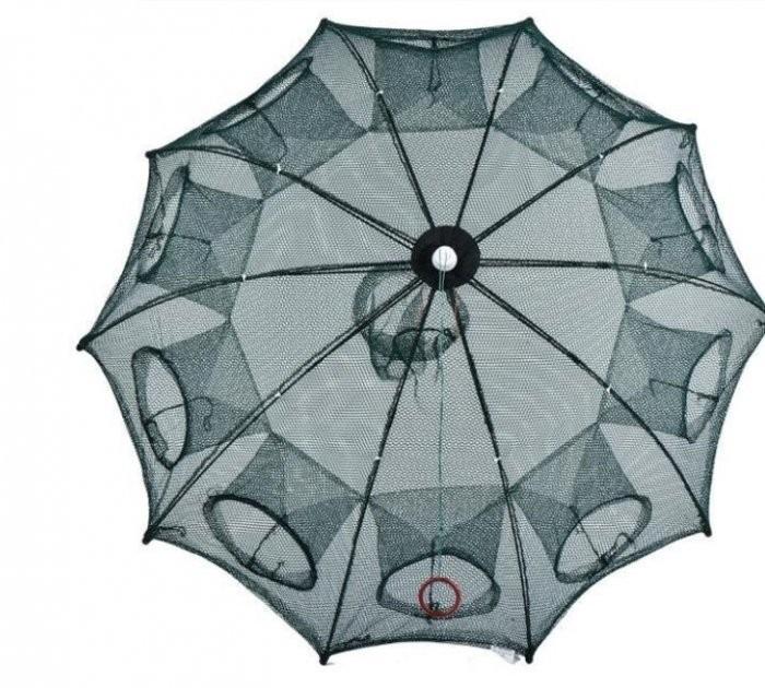 Сеть рыболовная автоматическая на 10 отверстий, нейлоновая, складная SR-1010 Сеть рыболовная автоматическая на 10 отверстий, нейлоновая, складная SR-1010