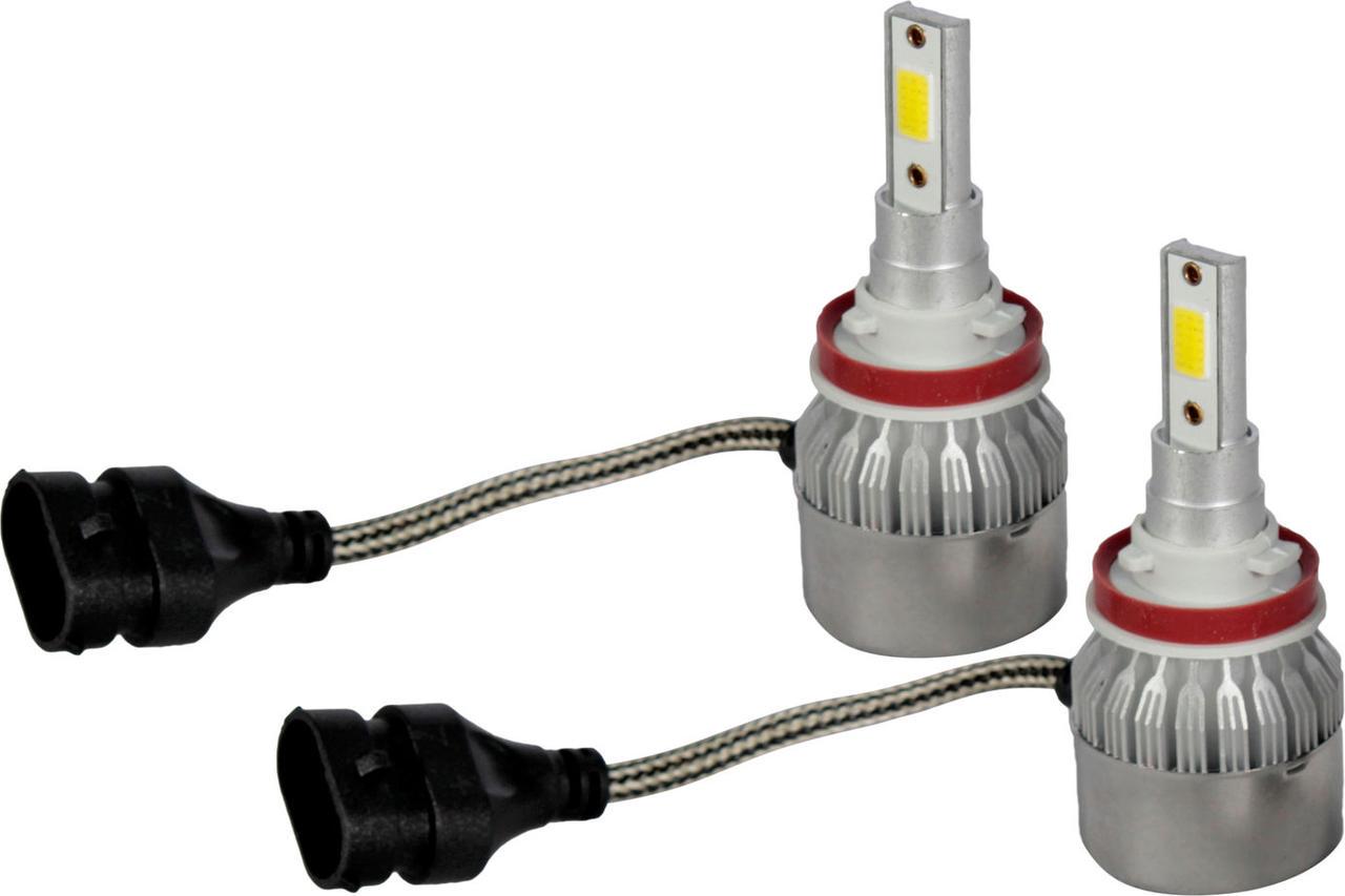 Лампочка TurboLED LED H11 C6 6000K 36W Лампочка TurboLED LED H11 C6 6000K 36W