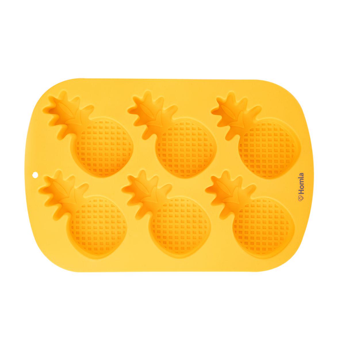 Форма для льда Homla SUMMER 26х18х3 см Желтый (228367)