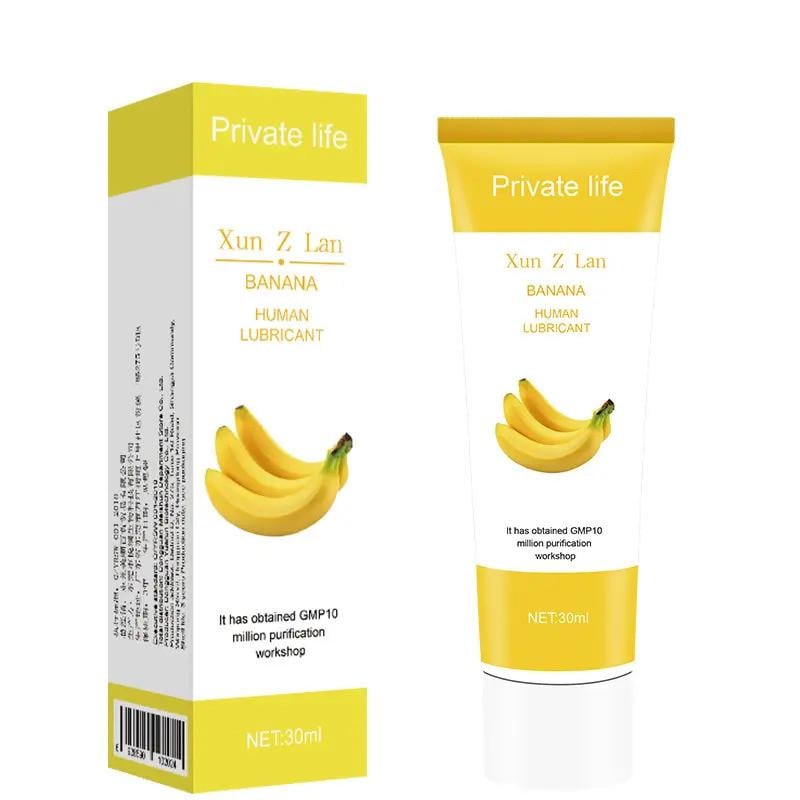 Інтимний гель лубрикант зі смаком банана 30 мл (Banan_rhy-34)