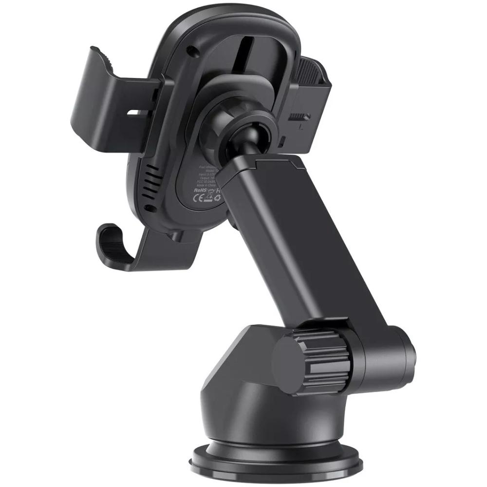 Тримач для телефона в машину Choetech Gravity Car Wireless 15W Charger 4,7-7,2" Black (T203-F-ACBK) - фото 2 Тримач для телефона в машину Choetech Gravity Car Wireless 15W Charger 4,7-7,2" Black (T203-F-ACBK) - фото 2