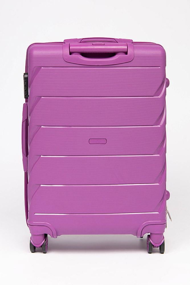 Чемодан женский L Фиолетовый (ЦБ-00181515) - фото 3 Чемодан женский L Фиолетовый (ЦБ-00181515) - фото 3