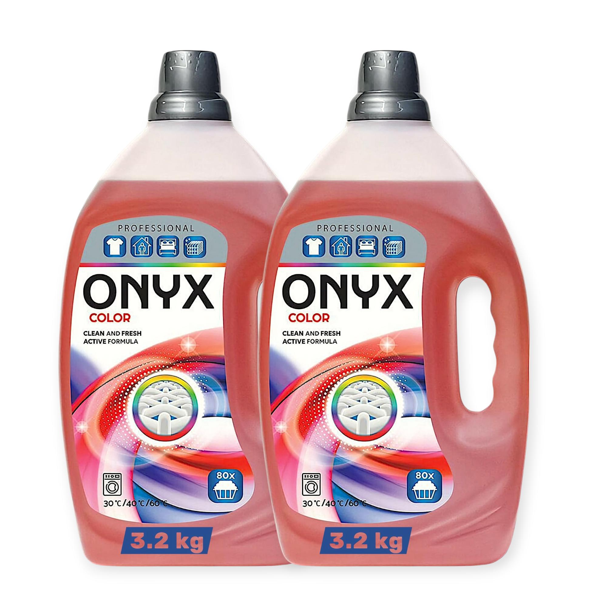 Набор геля для стирки цветной одежды Onyx Professional Color 80 стирок 3,2 л 2 шт. (441209-2)