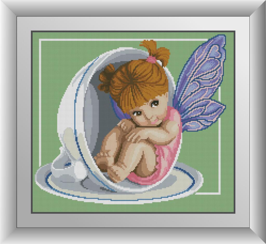 Алмазная мозаика Dream Art Чайная фея 42x47 см (DA.30437)