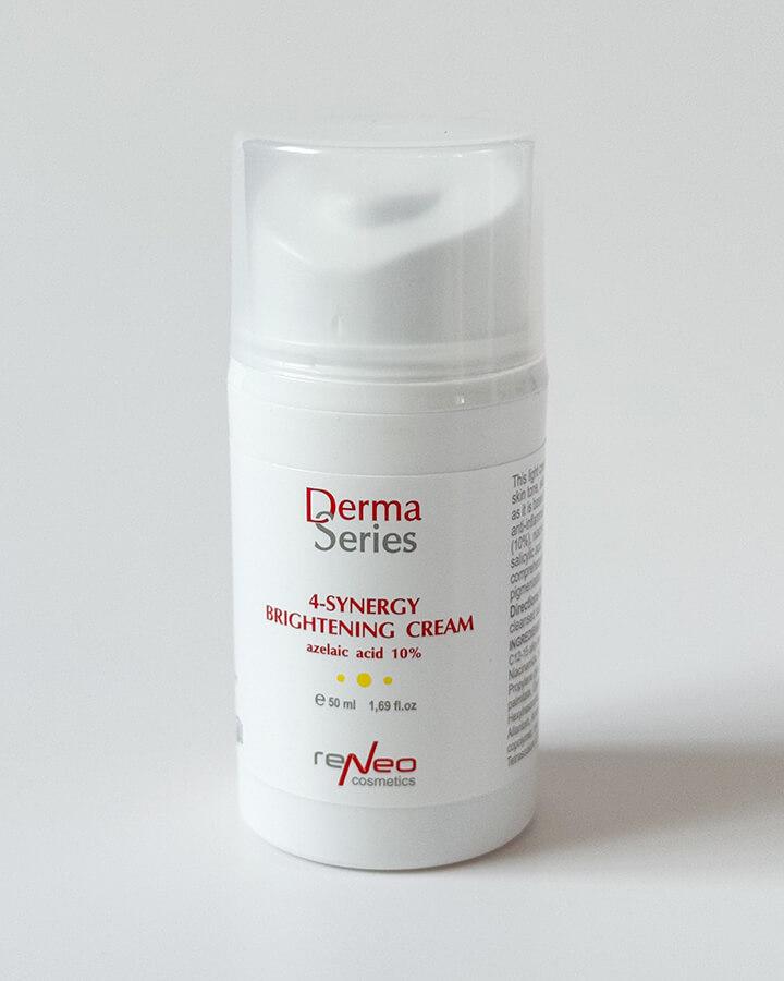 Крем осветляющий легкий 4-SYNERGY BRIGHTENING CREAM DERMA SERIES с азелаиновой кислотой 50 мл (2467048387)
