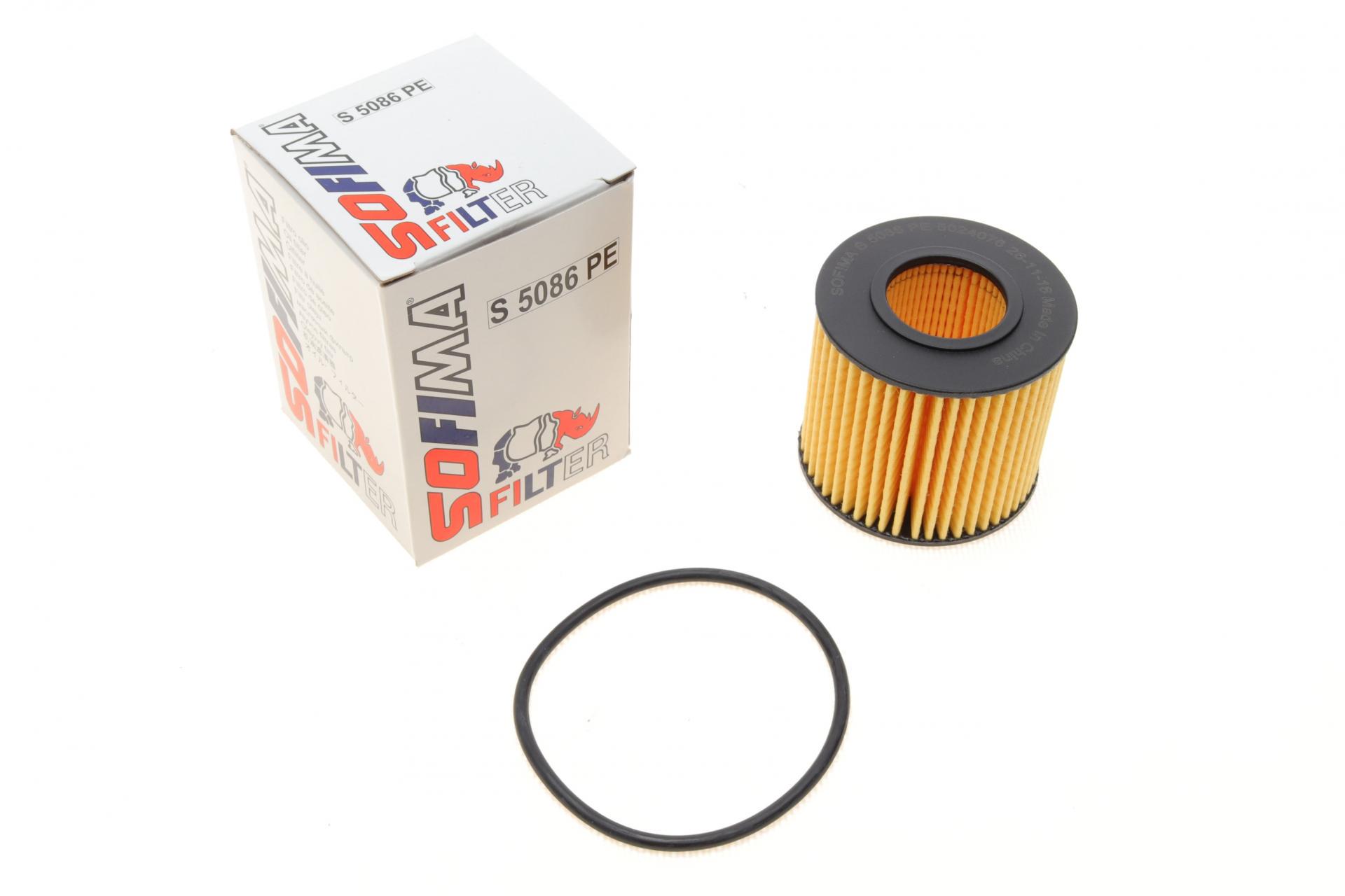 Фільтр масляний SOFIMA для Toyota Rav4/Avensis 1,6/1,8/2,0 08- (S 5086 PE)