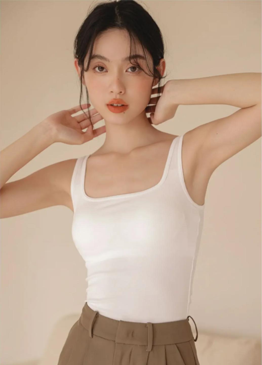 Майка женская хлопковая Comfort с вкладышами One size Белый (1864-44-03) - фото 8 Майка женская хлопковая Comfort с вкладышами One size Белый (1864-44-03) - фото 8