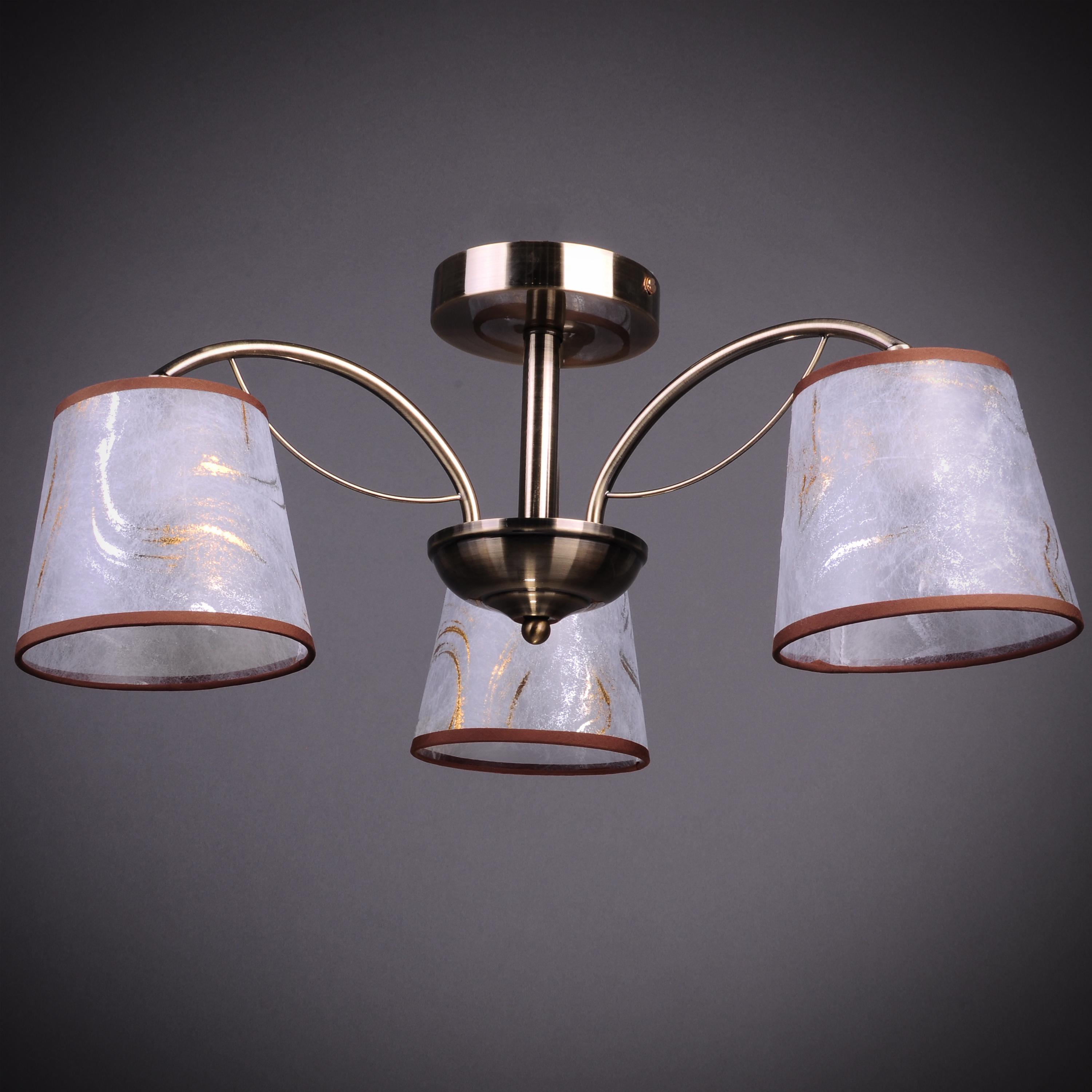 Стельова люстра Light House DL-17241/3 BR Бронзовий Стельова люстра Light House DL-17241/3 BR Бронзовий