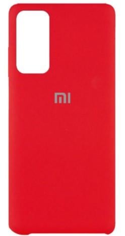 Чохол силіконовий Silicone Case для Xiaomi Mi 10T червоний