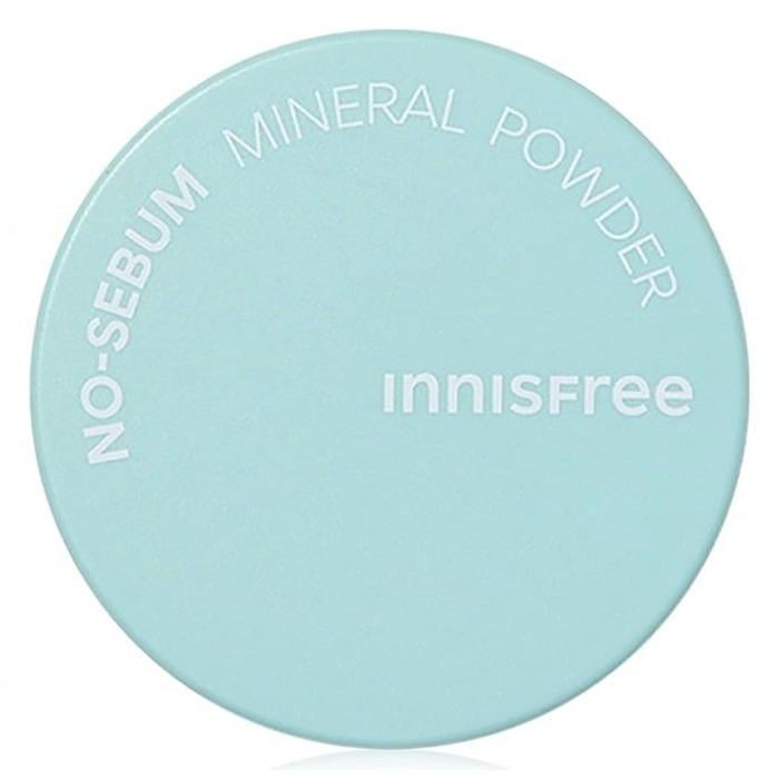 Пудра для обличчя розсипчаста матуюча безбарвна Innisfree No Sebum Mineral Powder 5 г - фото 1