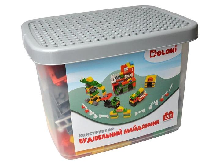 Конструктор Doloni toys Будівельний майданчик 193 дет. (013888/37)