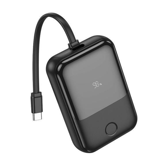 Повербанк Hoco q33 10000 mAh PD 20W Type-C Чорний (2587818347) Повербанк Hoco q33 10000 mAh PD 20W Type-C Чорний (2587818347)