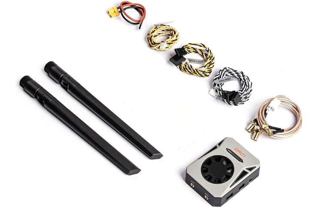 Приемник Skydroid GR01 для пульта G20/G12 Dual Band 2.4/5.8Gh дальняя радиосвязь (00-00029049)