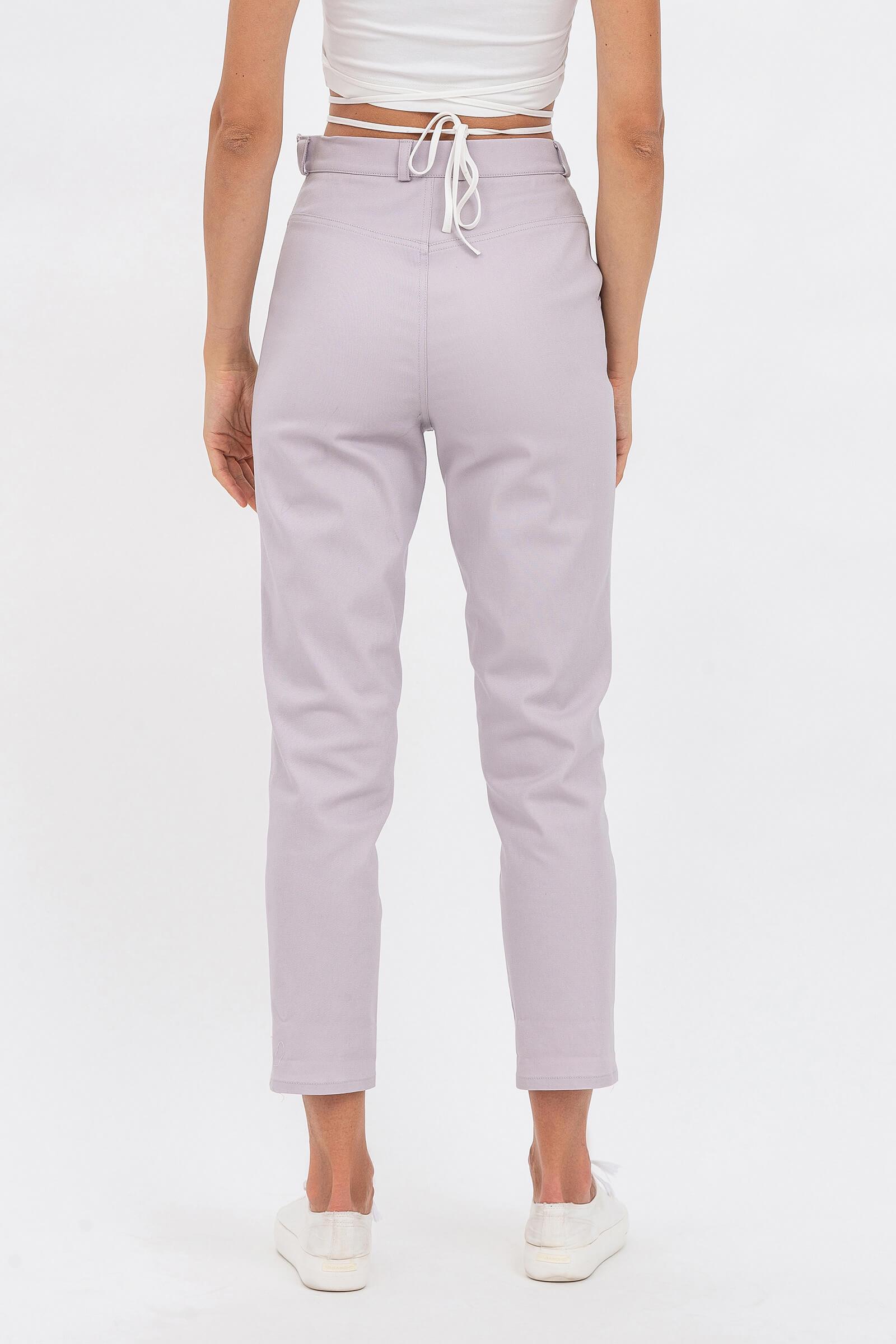 Брюки Lesia Роксен р. 48 Сірий (122630000) - фото 2 Брюки Lesia Роксен р. 48 Сірий (122630000) - фото 2