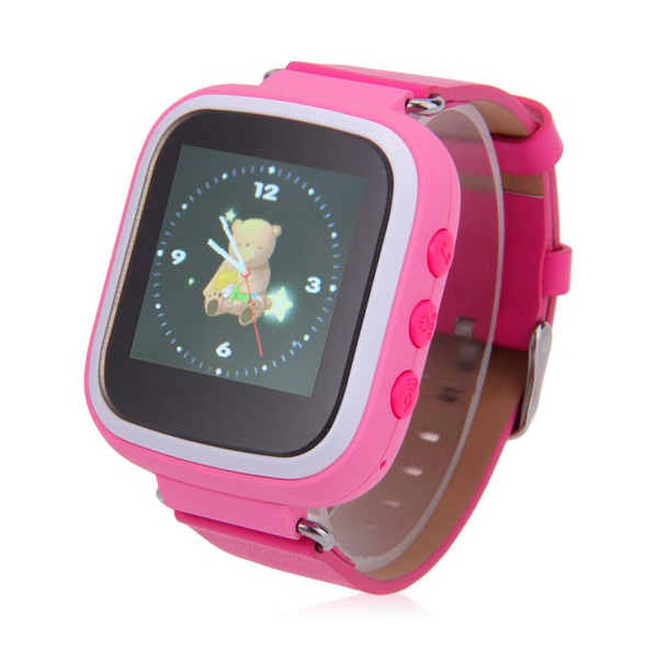 Дитячий годинник з GPS SMART BABY WATCH Q80 (Q60s) - Рожевий - фото 1