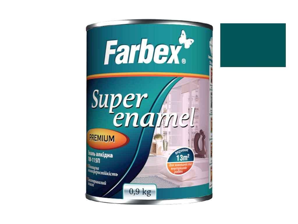 Емаль алкідна ПФ-115 Farbex 900 г Смарагдовий (483743)