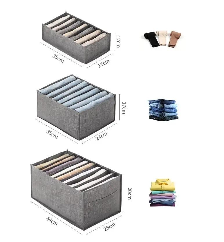 Органайзер для белья в шкаф 7 ячеек 35х17х12 см (ОДШ-430-11) - фото 9 Органайзер для белья в шкаф 7 ячеек 35х17х12 см (ОДШ-430-11) - фото 9