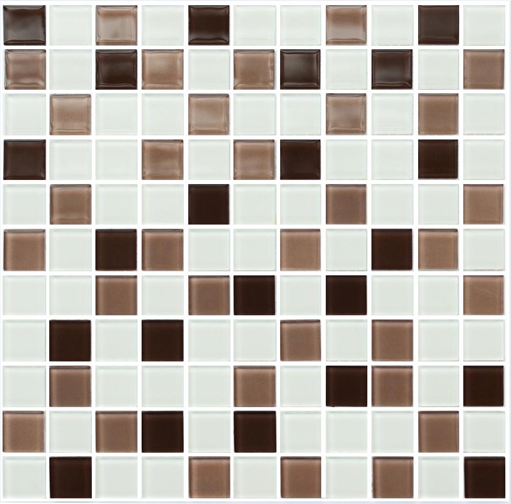 Керамическая мозаика Kotto Ceramica GM 4035 C3 300x300x4 мм/25x25 мм Coffe m/Coffe w/White