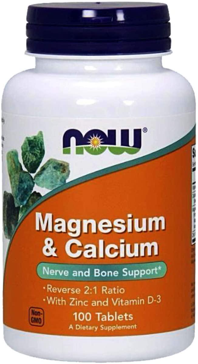 Добавка натуральная Magnesium & Calcium 100 таблеток