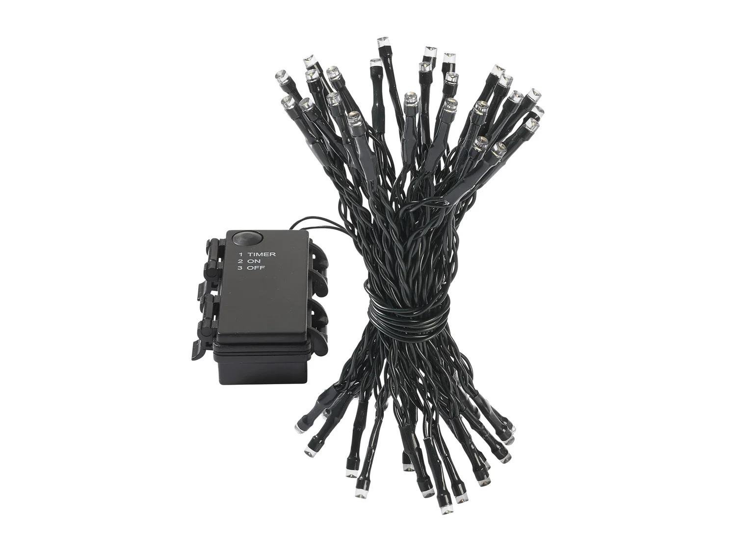 Гирлянда Livarno Home на батарейках + таймер 50 LED 5,4 м IP44 (P1-00211) - фото 6 Гирлянда Livarno Home на батарейках + таймер 50 LED 5,4 м IP44 (P1-00211) - фото 6