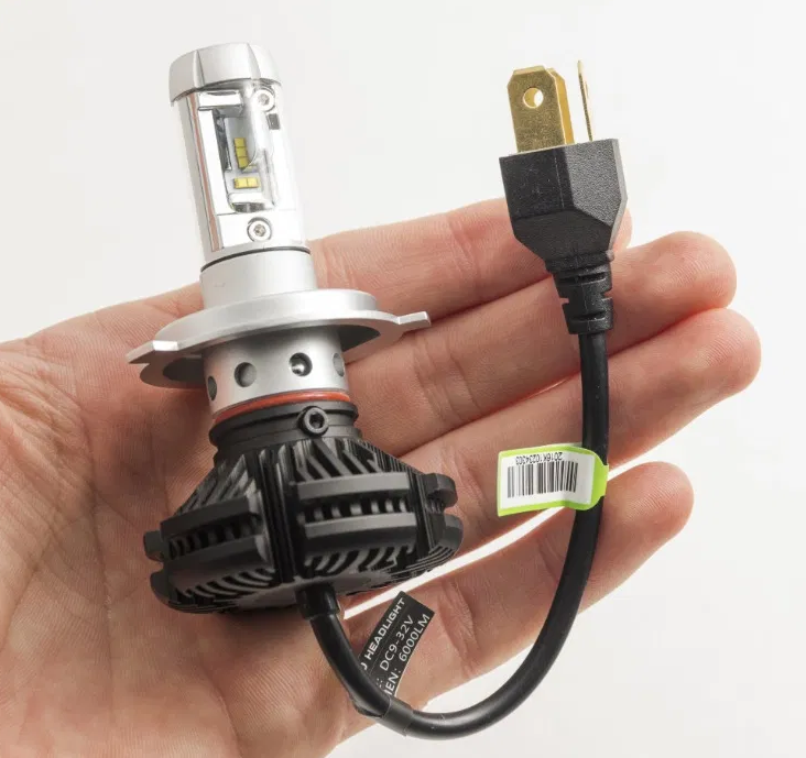 Автомобільні лампи HEADLIGHT X3 H7 8000K 6000 Lm (00167) - фото 8