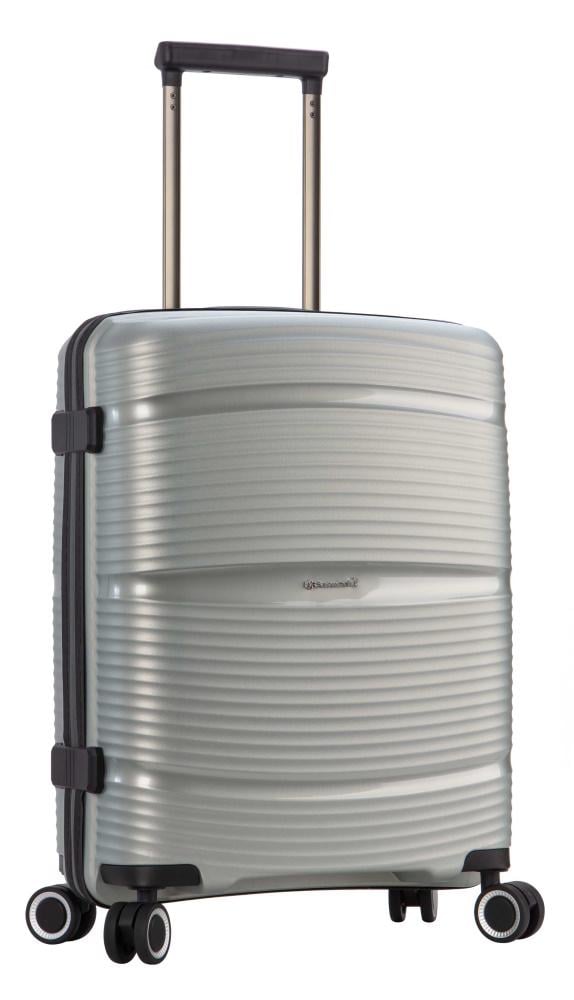 Чемодан Snowball 94103 средний M Серебряный (4f2a3d42941b274ca5a1940609257c55)