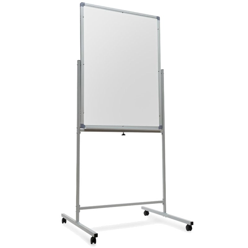 Флипчарт Sector MМ-07510 магнитно-маркерный 75х100 см двухсторонний оборотный/колесики/металл (tf104)