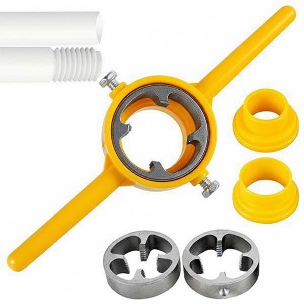 Набір для нарізання різьби на пластикових трубах 2 насадки (30365293)