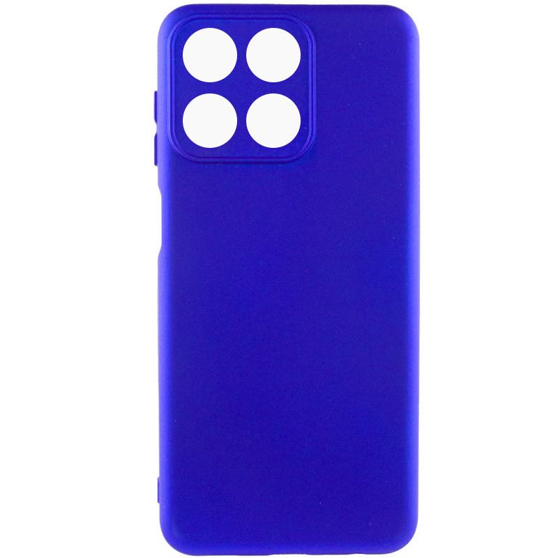 Протиударний чохол Silicone Cover Lakshmi Full Camera (A) для Huawei Honor X8a Синій / Iris - фото 1