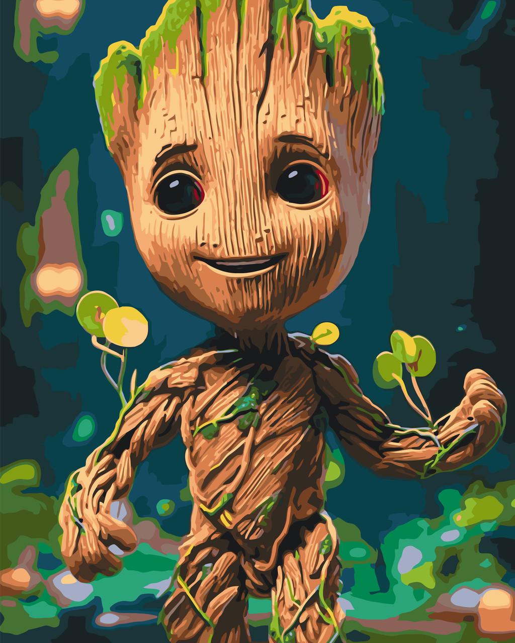 Картина за номерами ORIGAMI Стражі Галактики Малюк Грут 40х50 см (LW30940) Картина за номерами ORIGAMI Стражі Галактики Малюк Грут 40х50 см (LW30940)