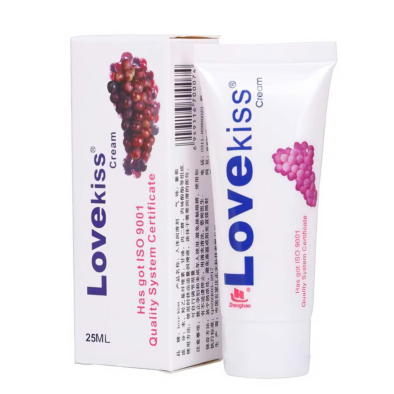 Гель-лубрикант увлажняющий Love Kiss на водной основе со вкусом винограда 25 мл (K000502) Гель-лубрикант увлажняющий Love Kiss на водной основе со вкусом винограда 25 мл (K000502)