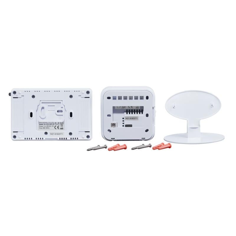 Термостат тижневий програмований Thermo Alliance ТА-2701RFWiFi радіокерований сенсорний з WiFi (FRRS00049330) - фото 4 Термостат тижневий програмований Thermo Alliance ТА-2701RFWiFi радіокерований сенсорний з WiFi (FRRS00049330) - фото 4