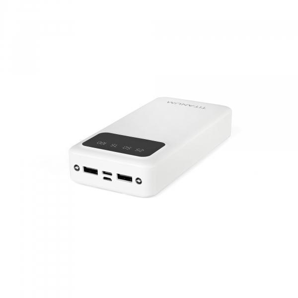 Повербанк Titanum OL22 20000 mAh Белый (27481)