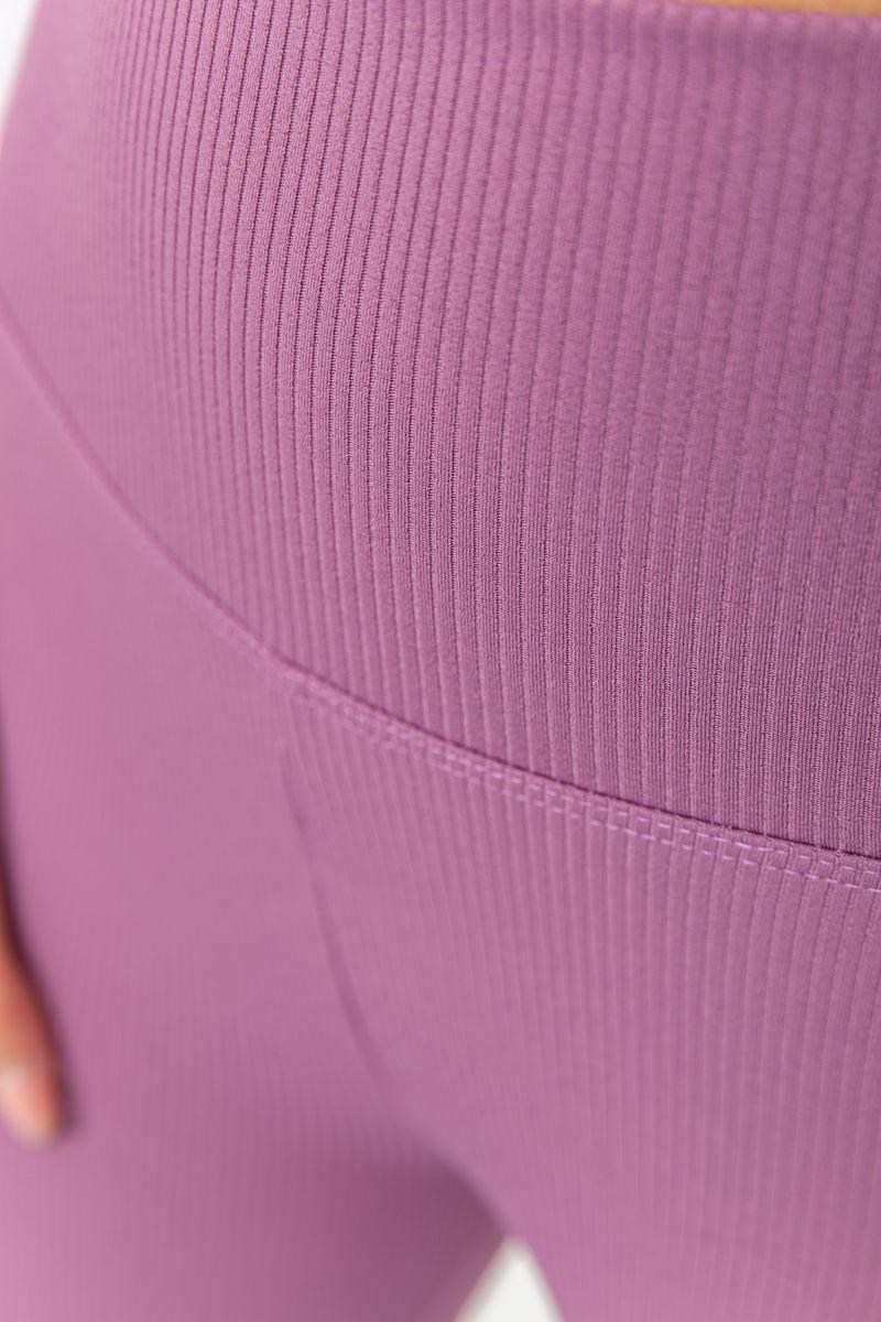 Лосини жіночі в рубчик Ager 205R606 XL Світло-фіолетовий (У1121084c669s6000009) - фото 5