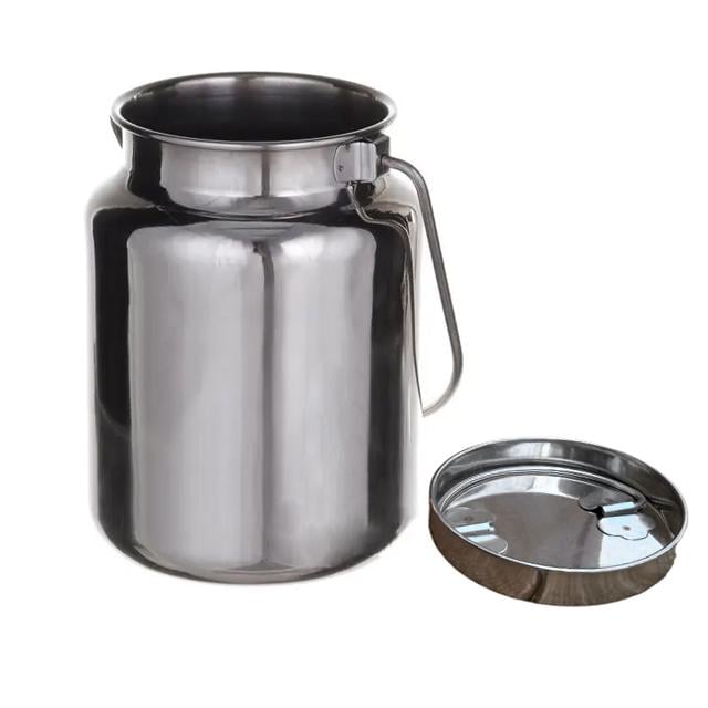 Бидон с крышкой A-Plus нержавеющая сталь 3 л