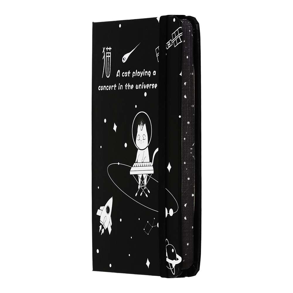 Блокнот Buromax COSMO на резинке А6 80 листов в клетку (ZB.116102) - фото 2 Блокнот Buromax COSMO на резинке А6 80 листов в клетку (ZB.116102) - фото 2