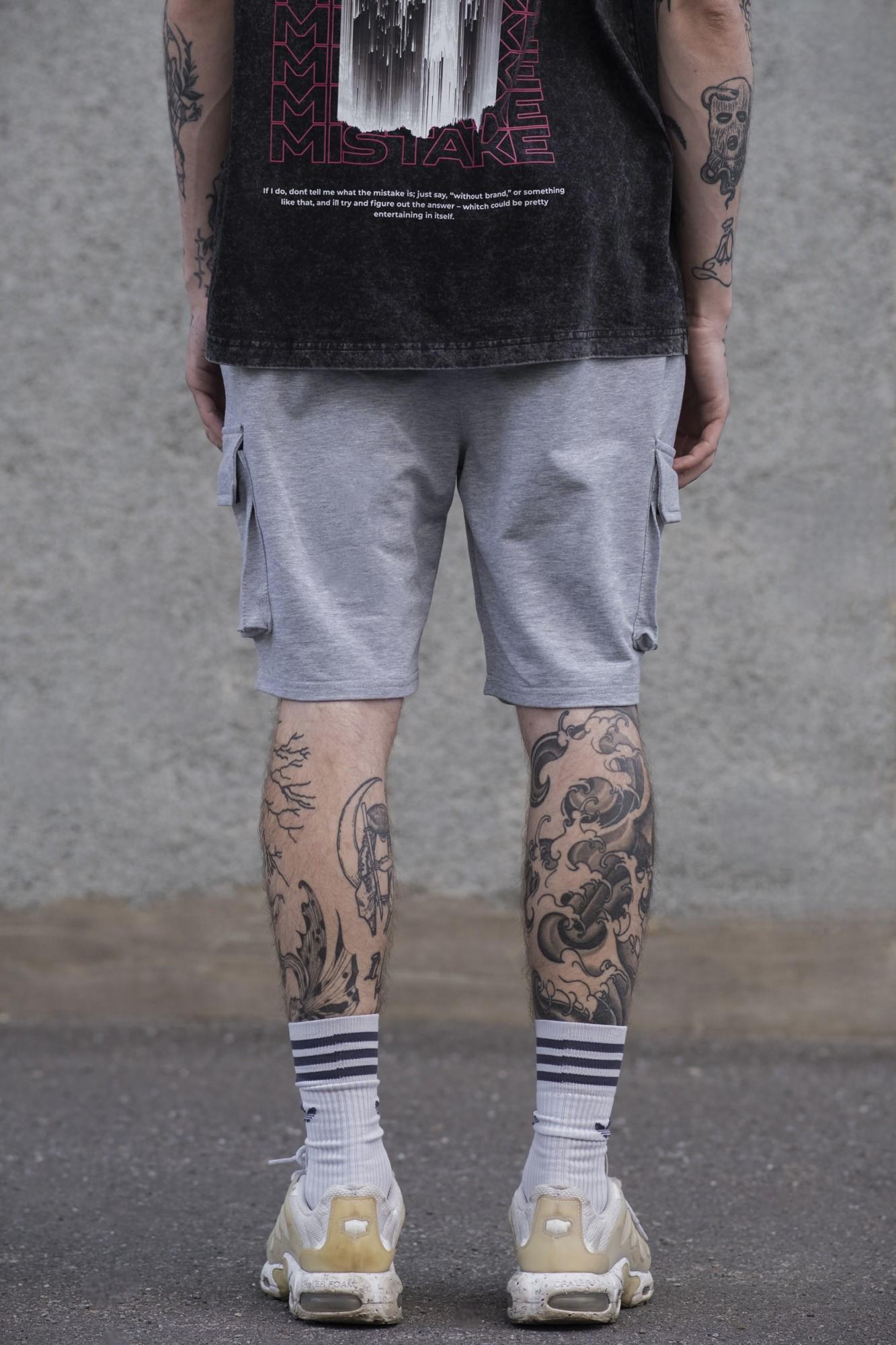 Шорти чоловічі Without Gate Reflective трикотажні XL Melange (XL8049582) - фото 4 Шорти чоловічі Without Gate Reflective трикотажні XL Melange (XL8049582) - фото 4