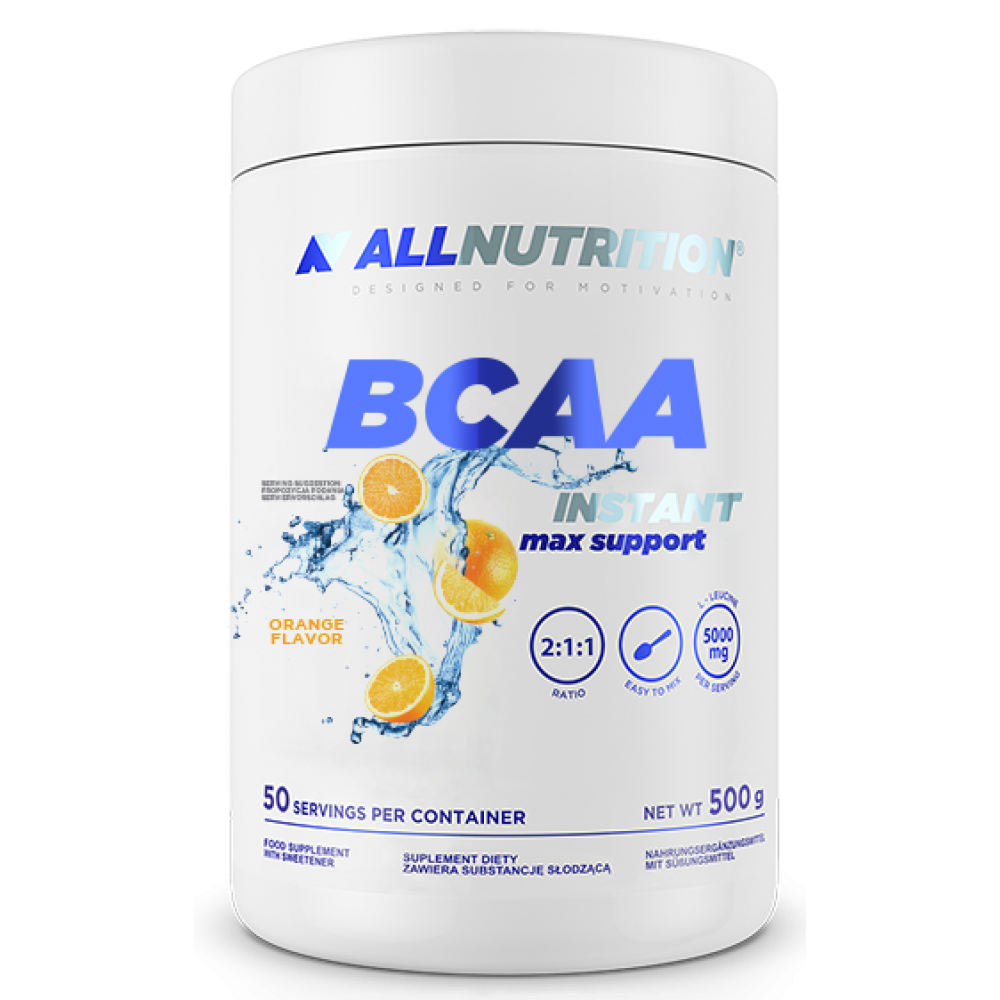 Комплекс амінокислот BCAA Max Support Instant 500 г Orange (100-18-1496008-20) - фото 1