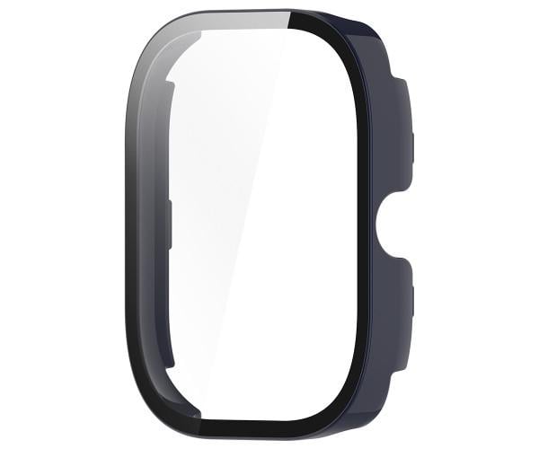 Чехол с защитным стеклом Protective Cover with Glass для Xiaomi Redmi Watch 4 Темно-синий
