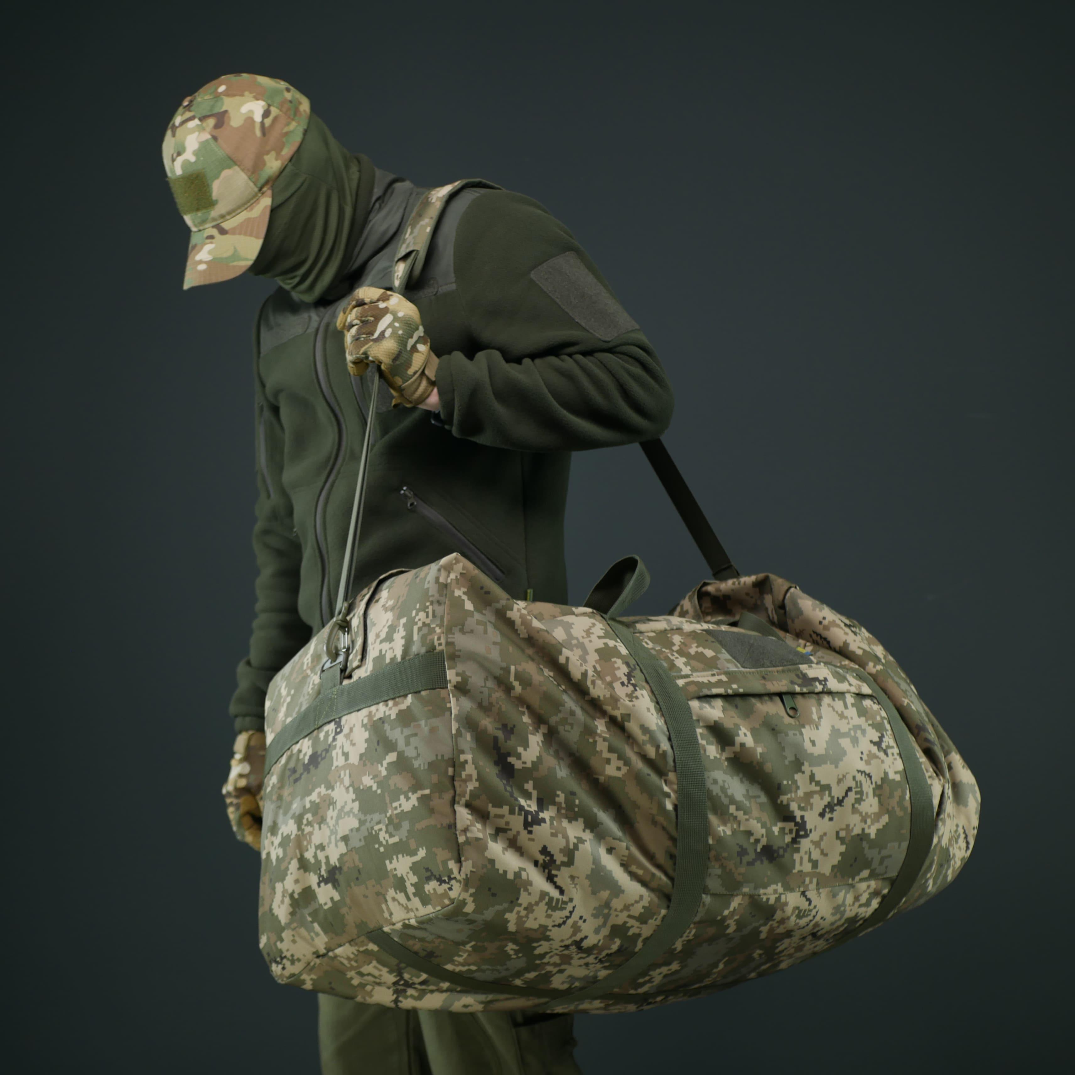 Сумка військова Kiborg Military Bag 130 л Pixel - фото 6 Сумка військова Kiborg Military Bag 130 л Pixel - фото 6