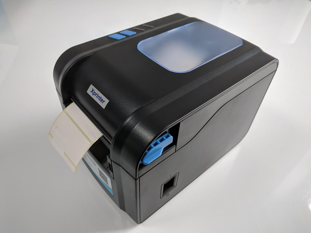 Принтер печати ценников штрих-кодов Xprinter XP-370B (807200451)